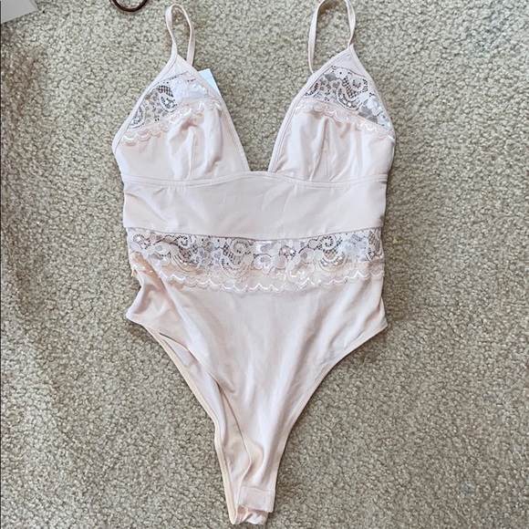 Free People Other - nude lace bodysuit
